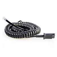 Eartec Quick Disconnect to RJ9 Cable