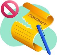 No contract
