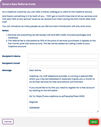 Sending a referral Sending a referral