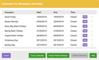 Business Hours Calendar Business Hours Calendar