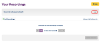 Enable automatic call recording Enable automatic call recording