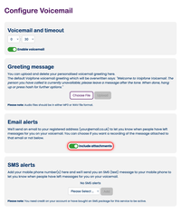 Email alerts Email alerts