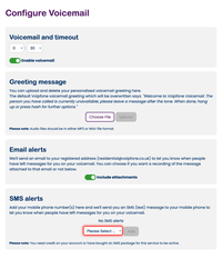 SMS alerts SMS alerts