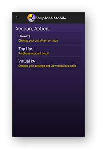 Account Actions Account Actions