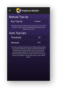 Top Ups Top Ups