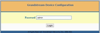 Grandstream GXP2000 Login Grandstream GXP2000 Login