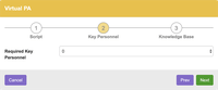 Voipfone PA Key Personnel Wizard Voipfone PA Key Personnel Wizard