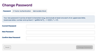 Manage password Manage password