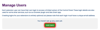 Adding web users Adding web users