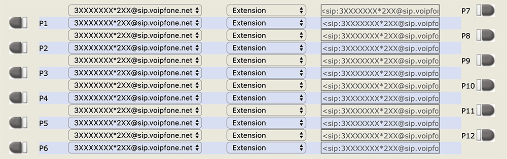 Busy Lamp Configuration