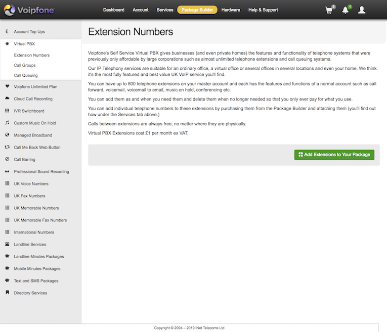 Package Builder