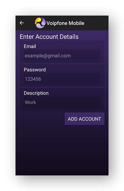 Add Account