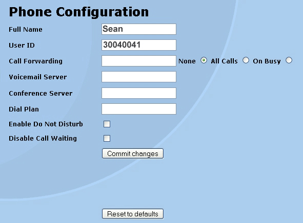 SipTone II Configuration Guide
