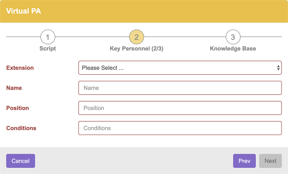 Voipfone PA Key Personnel